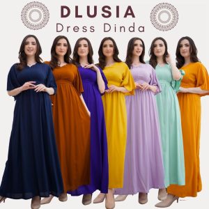 DLUSIA DRESS DINDA POLOS
