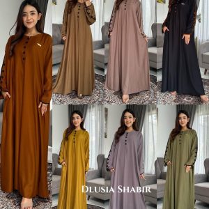 DLUSIA DRESS SHABIR JUMBO